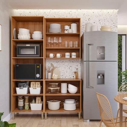 Imagem de Armário de Cozinha Divina com Torre Quente 150 cm 8 Portas