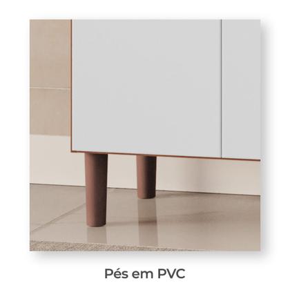 Imagem de Armário de Cozinha Icaraí 100% MDF Tuboarte 7 Portas e 1 Gaveta