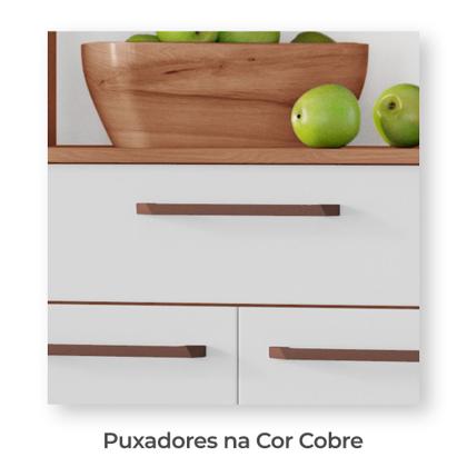 Imagem de Armário de Cozinha Icaraí 100% MDF Tuboarte 7 Portas e 1 Gaveta