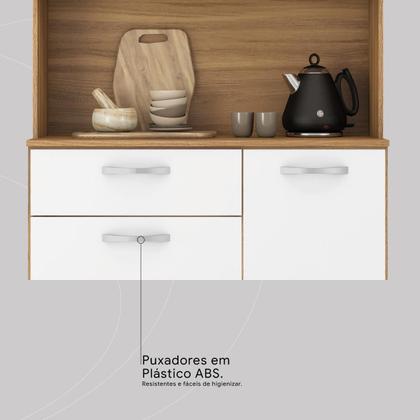 Imagem de Armario de Cozinha Malta com 4 Portas e 1 Gaveta