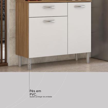 Imagem de Armario de Cozinha Malta com 4 Portas e 1 Gaveta