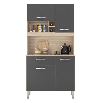 Imagem de Armario de Cozinha Malta com 4 Portas e 1 Gaveta