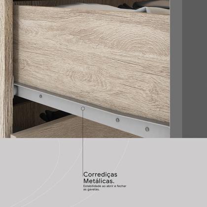 Imagem de Armario de Cozinha Malta com 4 Portas e 1 Gaveta