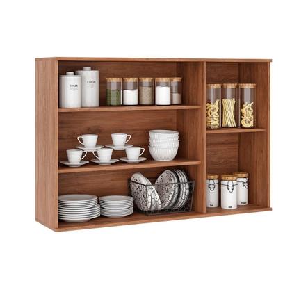 Imagem de Armário de Cozinha Modulado Bella 2601 c/ 3 Portas 120cm Branco - Carraro