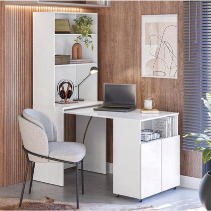 Imagem de Armário de Cozinha Multifuncional com Mesa Retrátil para Café Duo Kit's Paraná