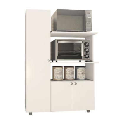 Imagem de Armário de Cozinha Multiuso Âmbar 3 Portas Forno e Micro