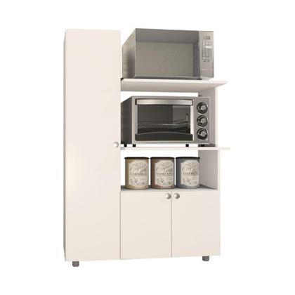 Imagem de Armário de Cozinha para Forno/Micro-ondas com 3 Portas Multimóveis CR20348