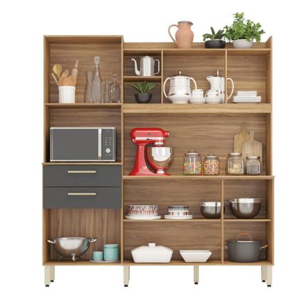 Imagem de Armario de Cozinha Select com 6 Portas e 2 Gavetas