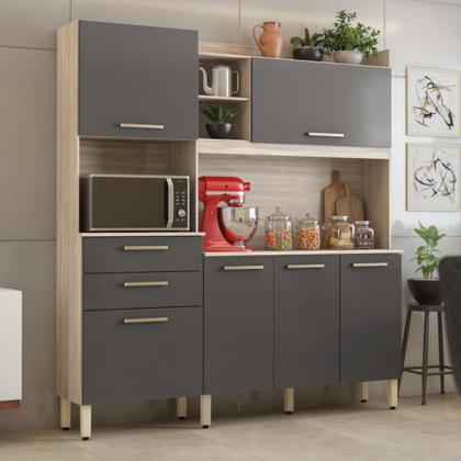 Imagem de Armario de Cozinha Select com 6 Portas e 2 Gavetas