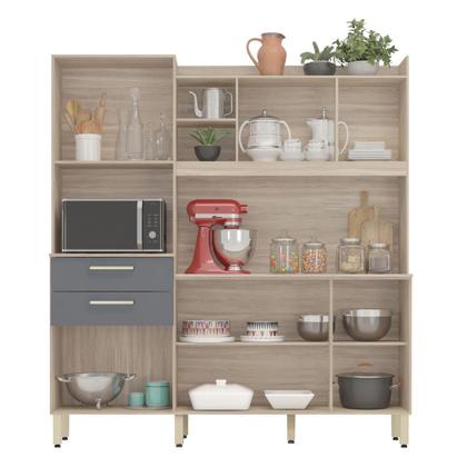 Imagem de Armario de Cozinha Select com 6 Portas e 2 Gavetas