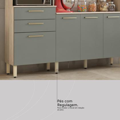 Imagem de Armario de Cozinha Select com 6 Portas e 2 Gavetas