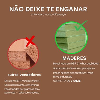 Imagem de Armário de entrada duas portas e tres prateleiras