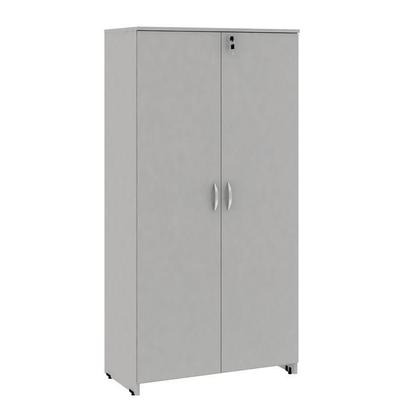 Imagem de Armário de Escritório Andrade 2 PT Cinza 160 cm