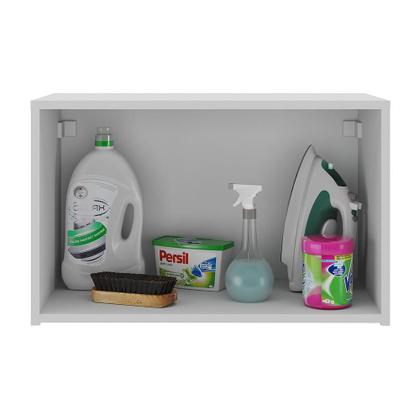 Imagem de Armário de Lavanderia Aéreo Multiuso 2 Portas Multimóveis MP5040