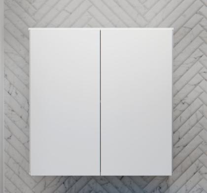 Imagem de Armário de Parede Módulo Aéreo Cozinha Organizador Quarto Multiuso Lavanderia Supenso Superior Embutido 2 Portas EJ