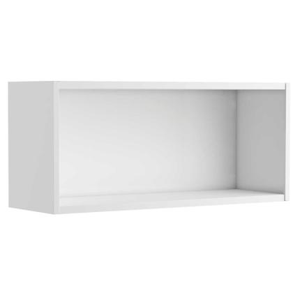 Imagem de Armário Duplo Bertolini para Refrigerador Geladeira Evidence Aço 80 cm 2 portas - Branco