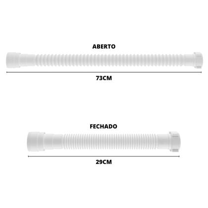 Imagem de Armário Espelheira + Pia Lavatório 4L + Torneira Reforçada + Sifão Sanfonado + Engate Flexível +  Veda Rosca