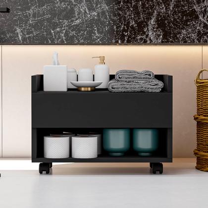 Imagem de Armário Gaveteiro Banheiro de Chão Multiuso Organizador Lançamento Móveis Bonatto