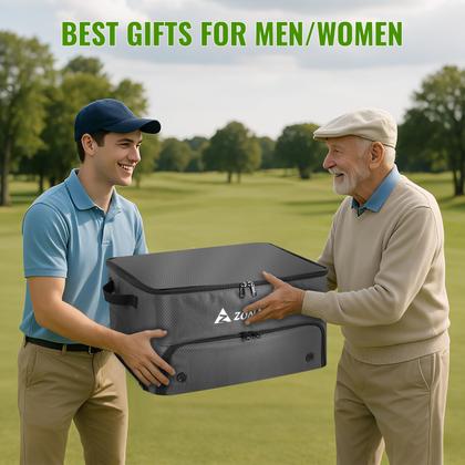 Imagem de Armário impermeável de 3 camadas do Golf Trunk Organizer Z ZONAMA