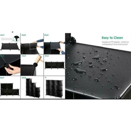 Imagem de Armario infantil 13 modulos plastico organizador brinquedos