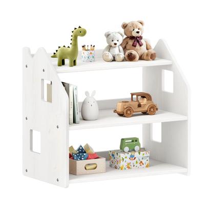 Imagem de Armário Infantil Brinquedos Branco Organizador Madeira Yasmin