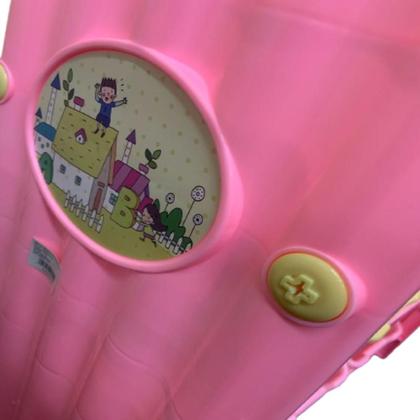 Imagem de Armario Infantil Rosa 12 Caixas Nicho Organizadora Brinquedo