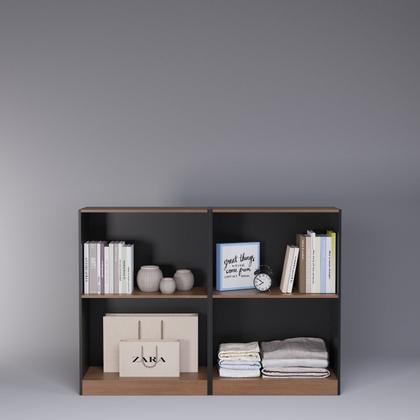 Imagem de Armario livreiro flex multiuso horizontal ou vertical