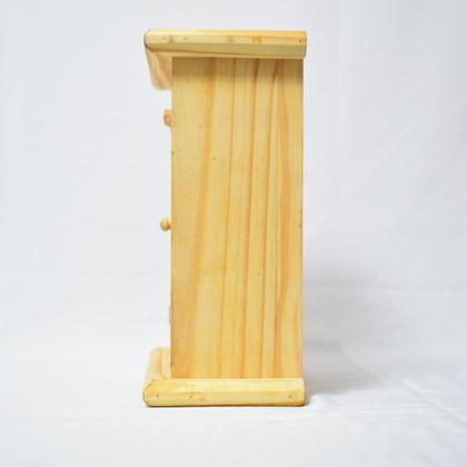 Imagem de Armario Mini Cristaleira Porta Temperos Rustico Artesanal