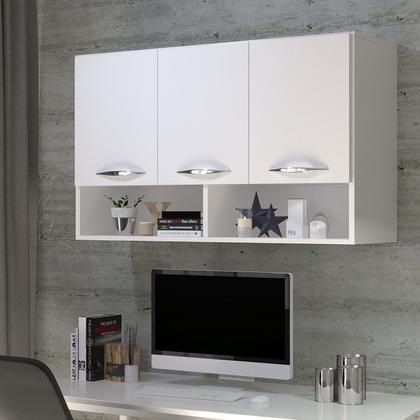 Imagem de Armário Modulado De 90cm 3 Portas Branco