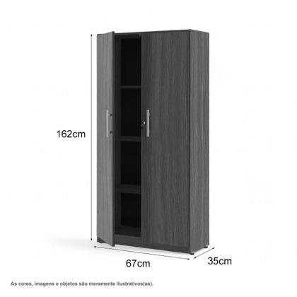 Imagem de Armário Multiuso 02 Portas Light Affara