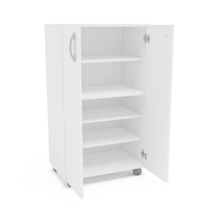 Imagem de Armário Multiuso 2 Portas 4 Prateleiras Limeira