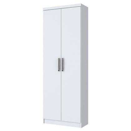 Imagem de Armário Multiuso 2 Portas 6 Prateleiras Branco - Henn