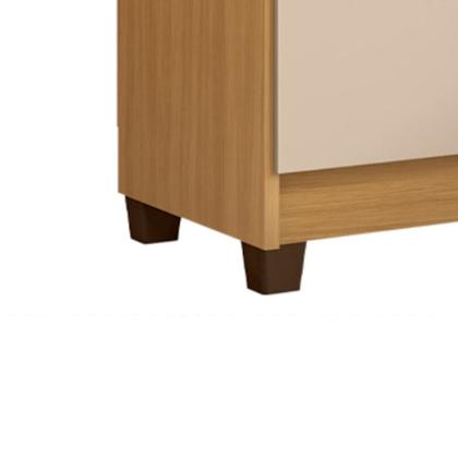 Imagem de Armario Multiuso 2 Portas 6522 61 cm Carvalho Am Off White INCP