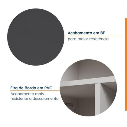 Imagem de Armário Multiuso 2 Portas 70cm sem Rodapé Ipanema CabeCasa MadeiraMadeira