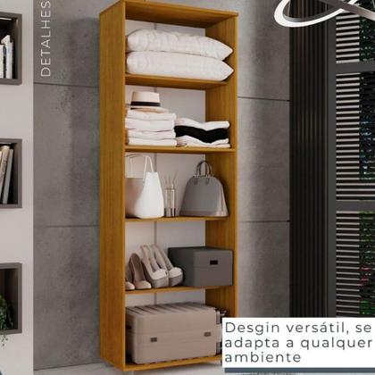 Imagem de Armário Multiuso 2 Portas Caio Chf Móveis Cinamomo Com Off White