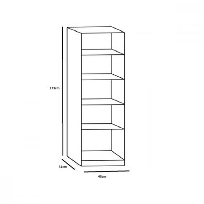Imagem de Armário Multiuso 2 Portas Chile Faimec