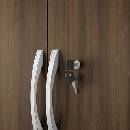 Imagem de Armário Multiuso 2 Portas com Pés NT 4020 Notável Móveis