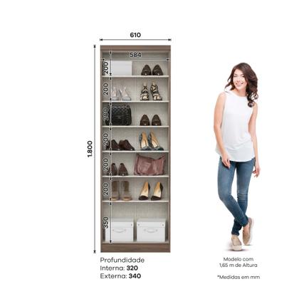 Imagem de Armário Multiuso 2 Portas Leve