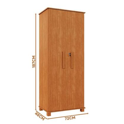 Armário Multiuso 2 Portas Nature Dallas Fênix - Moveis Fenix