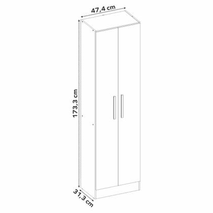 Imagem de Armário Multiuso 2 Portas NT 4045 Notável Móveis