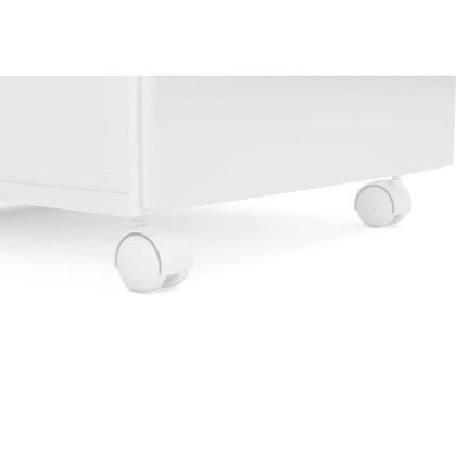 Imagem de Armário Multiuso Casal 3019 c/ 1 Porta Branco - Politorno