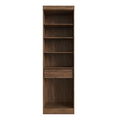 Imagem de Armário Multiuso Charlotte 2 Portas 1 Gaveta 100% Mdf Castanho/Nude - Doripel