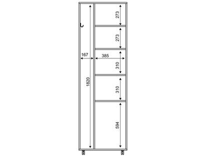 Imagem de Armário Multiuso com 2 Portas AM3101 Branco - Tecno