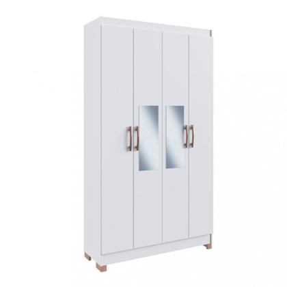 Imagem de Armário Multiuso com Espelho 4 Portas Denver Doripel