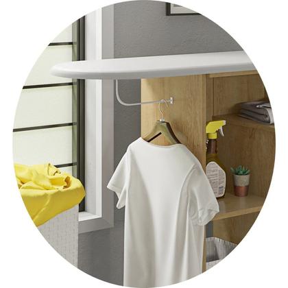 Imagem de Armário Multiuso com Tábua de Passar 1 Porta Havaí