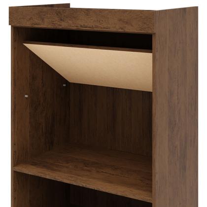 Imagem de Armário Multiuso Lavanderia Line 2 Portas Marrom - Vila Rica