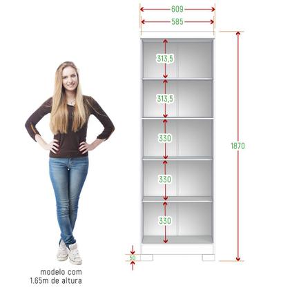 Armário Multiuso Max Plus 2 Portas Natura/off White Zanzini