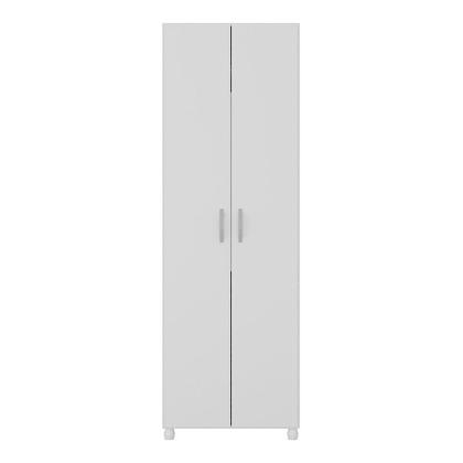 Imagem de Armário Multiuso Multimóveis para Lavanderia/aérea de serviço com porta vassouras Branco