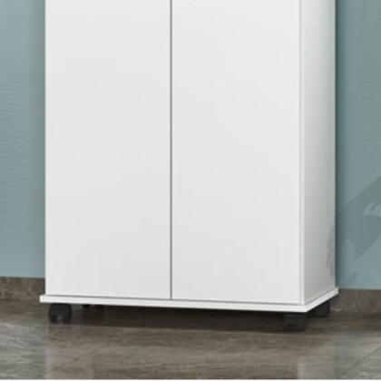 Imagem de Armário Multiuso Organizador Para Lavanderia/ Cozinha 2 Portas 4 Prateleiras Inglaterra Branco JA