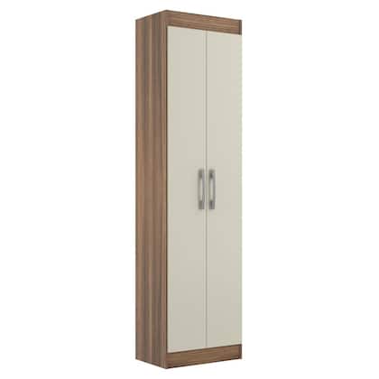 Imagem de Armário Multiuso para Área de Serviço 2 Portas San Marino Marrom/Castanho/Offwhite